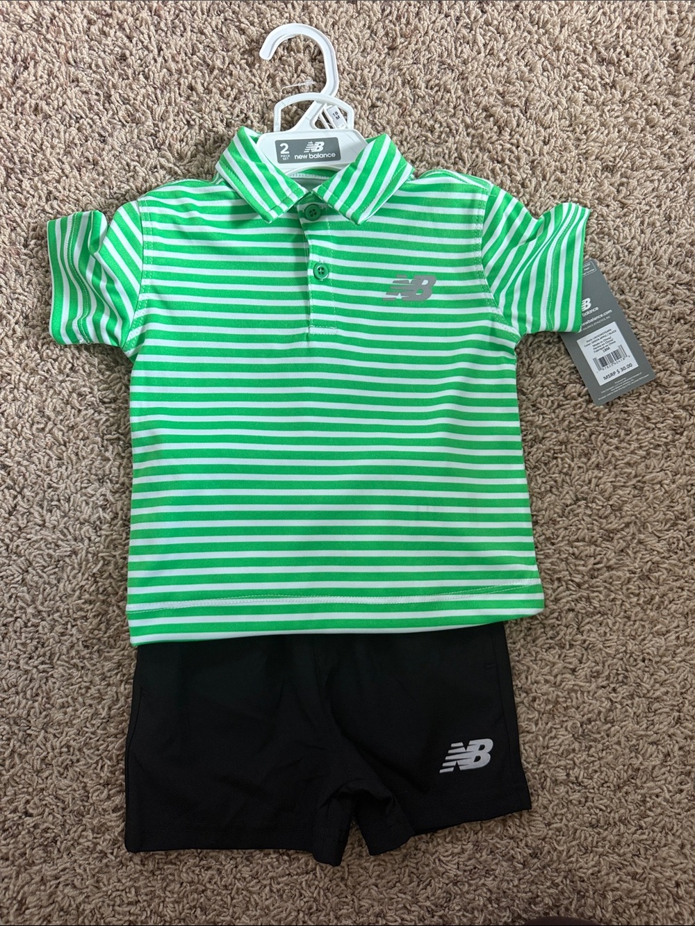 New balance baby boy outfit
